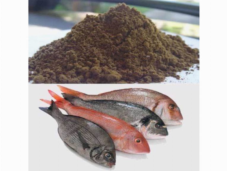 Рыбокостная мука производится из костей и мягких тканей разных видов рыб